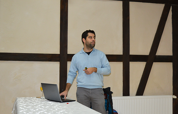 Zdjęcie z&nbsp;wykładu Michała Kuleszy