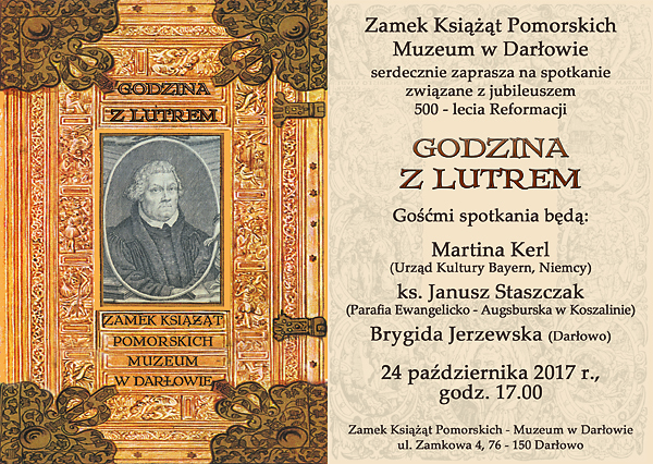 Godzina z&nbsp;Lutrem plakat do wydarzenia