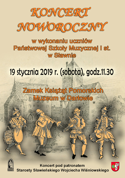 Koncert Noworoczny  w&nbsp;wykonaniu uczniów  Państwowej Szkoły Muzycznej I st. w&nbsp;Sławnie