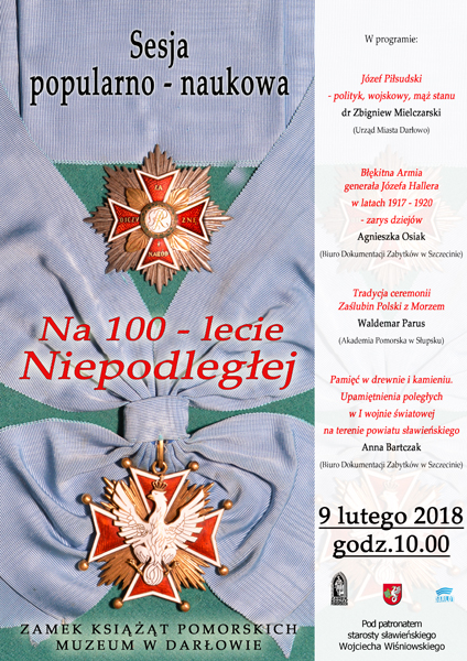 Dyrektor Zamku Książąt Pomorskich - Muzeum w&nbsp;Darłowie  serdecznie zaprasza na sesję popularno - naukową 