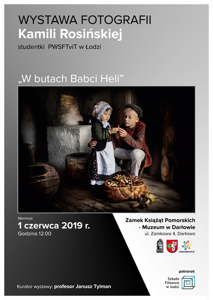Plakat wystawy fotografii Kamili Rosińskiej