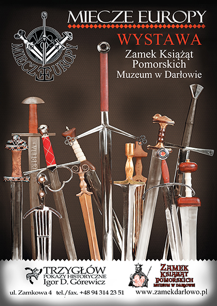 plakad do wystawy Miecze Europy