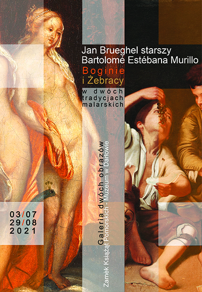 Plakat do otwarcia Galeii dwóch obrazów