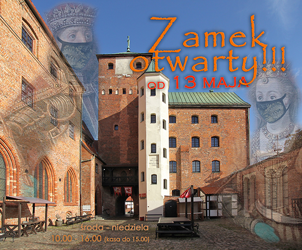 Informacja o&nbsp;otwarciu muzeum po okresie epidemii